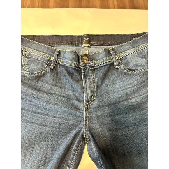 Citizens‎ of Humanity Womens Dani Cropped Straight Leg Jeans Dark Wash Size 32 - Picture 1 of 8